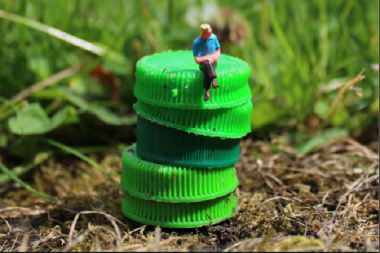 Litter Champions bottle tops