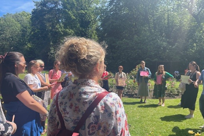 Shape Saltwell Park 2 Gateshead Art Leaders Network CPD Event